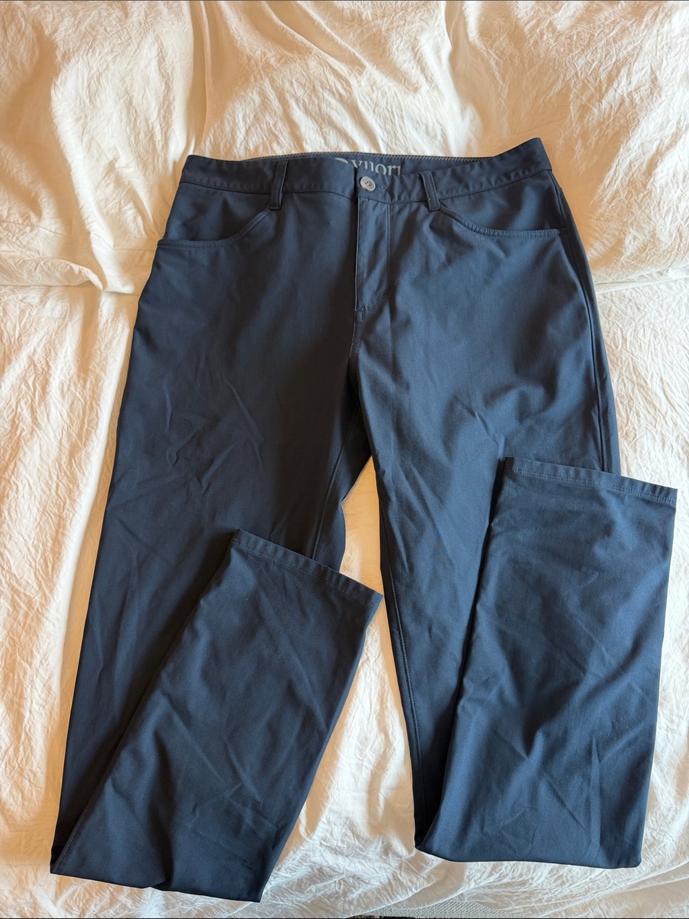 Vuori Men's Navy Chino-Style Pants